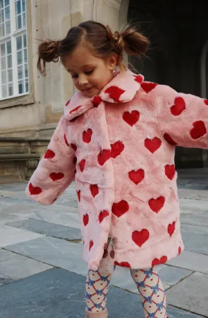 fuzzie coat - coeur mellow