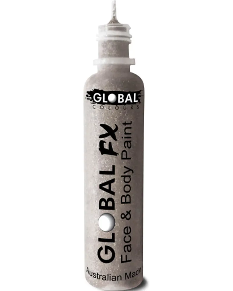 FX Body Glitter Holographic Silver Applicator 36ml