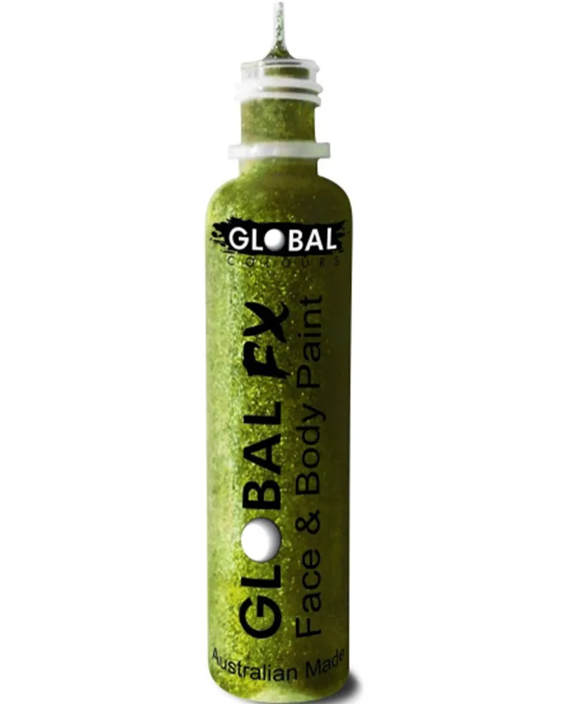 FX Body Glitter Lime Green Applicator 36ml