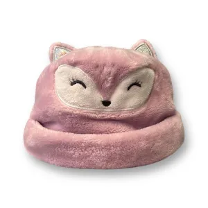 Girls Carter's Size 0-9 Months Soft Fleece Lined Fox Winter Hat
