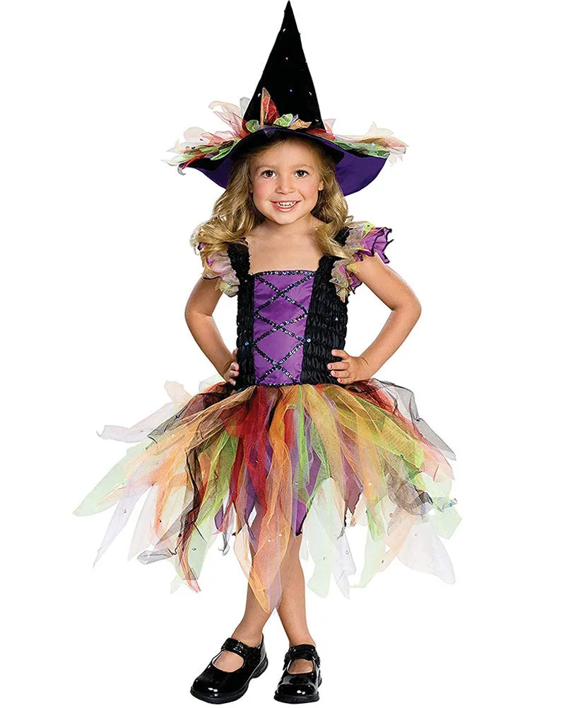 Glitter Witch Girls Costume