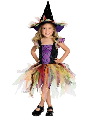 Glitter Witch Girls Costume