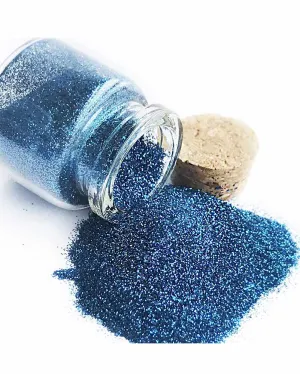 Glo Tatts Bio Glo Biodegradable Ocean Blue Body Glitter 12g