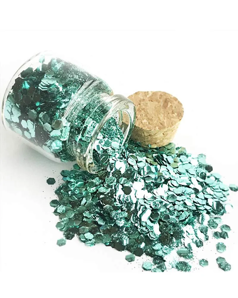 Glo Tatts Bio Glo Biodegradable Turquoise Tide 12g