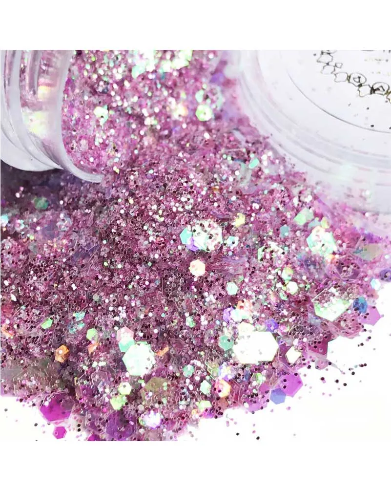 Glo Tatts Glow in the Dark Body Glitter Fairy Floss 10g