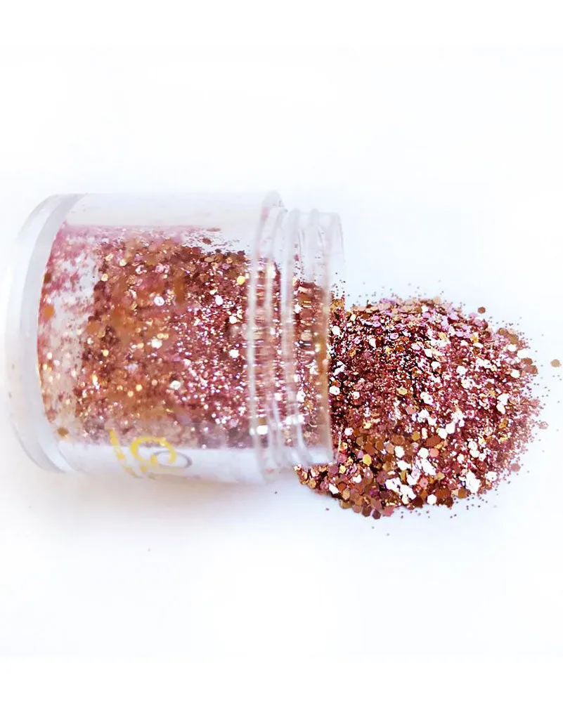 Glo Tatts Glow in the Dark Body Glitter Peachy Keen 10g