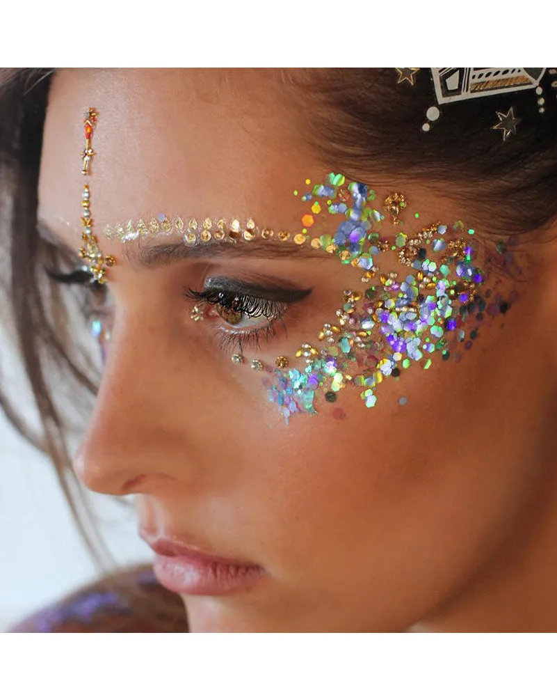 Glo Tatts Glow in the Dark Body Glitter Sea Nymph 10g