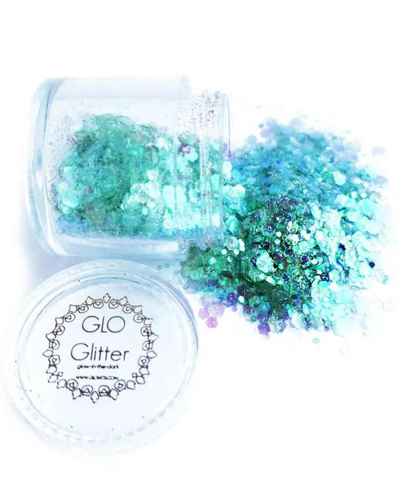 Glo Tatts Glow in the Dark Body Glitter Siren Scale 10g