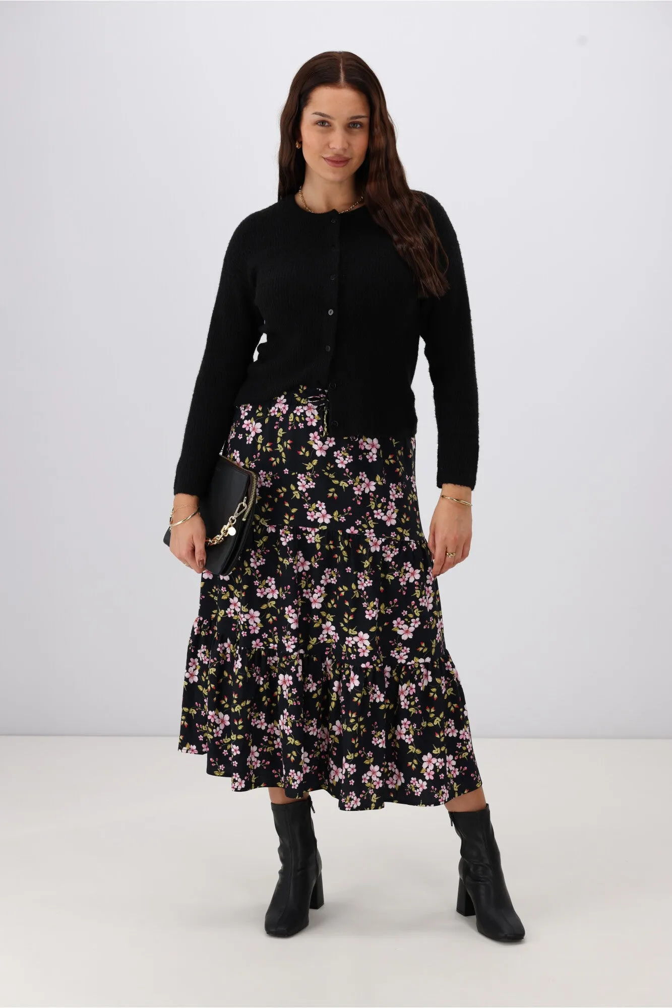 Gloss The Label Cynthia Skirt Enchanted Floral