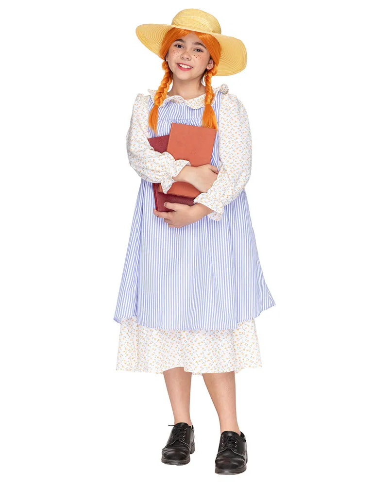 Green Gables Girl Deluxe Girls Costume