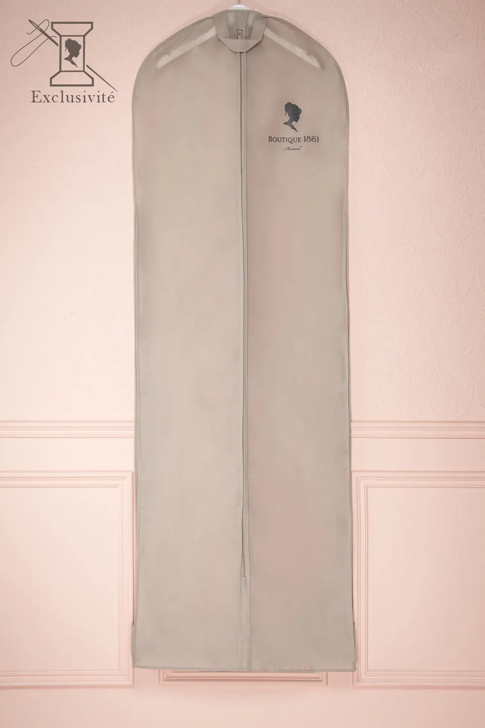 Grey 1861 Garment Bag