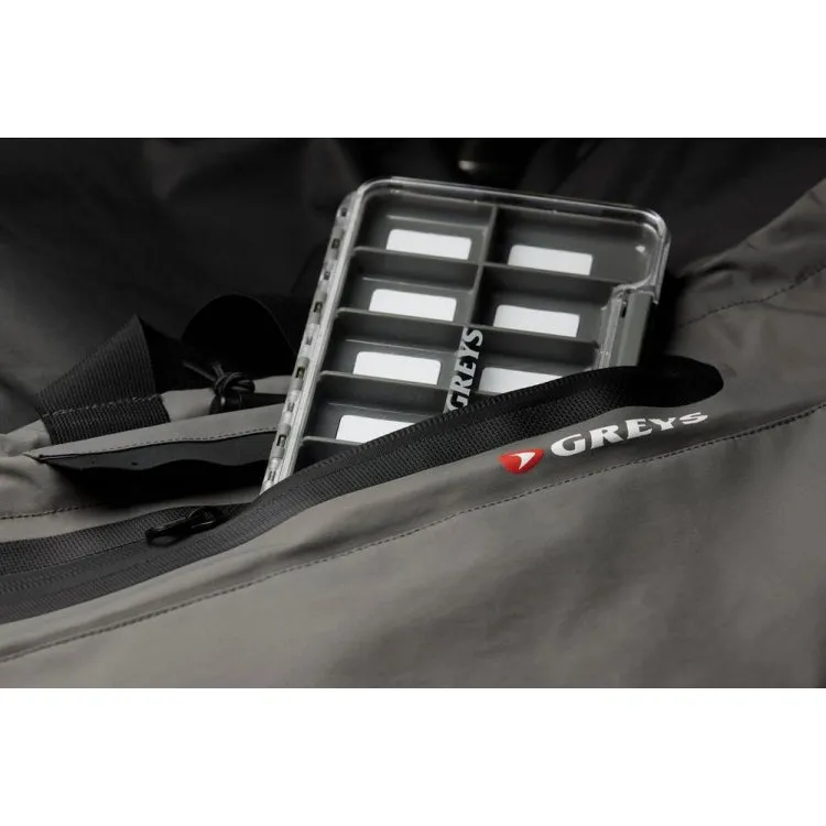 Greys Tital Breathable Stockingfoot Waders - Grey