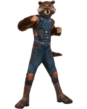 Guardians of the Galaxy Rocket Raccoon Deluxe Boys Costume