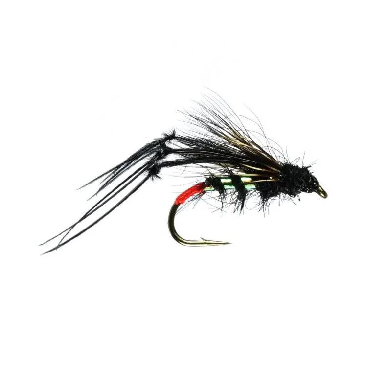 Harray Black Hopper Flies