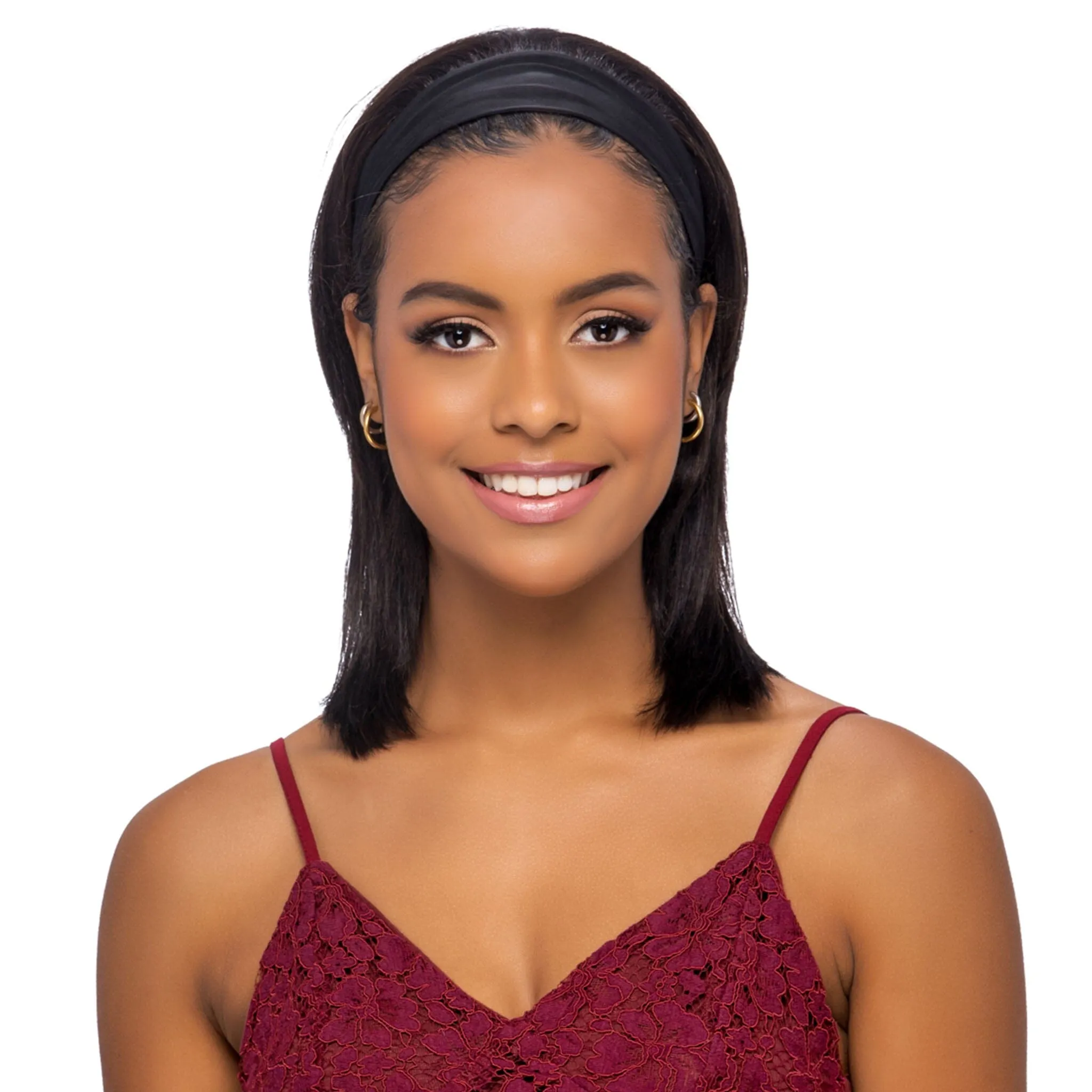HHB-Tova Wig with Black Headband by Vivica A. Fox™