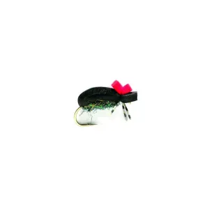 Hi-Vis Black Foam Beetle Fly