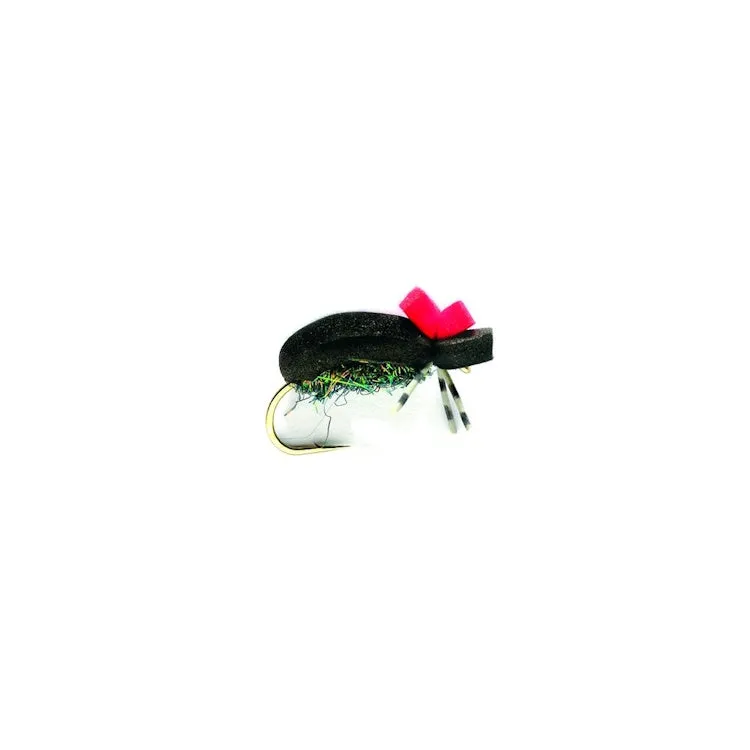 Hi-Vis Black Foam Beetle Fly
