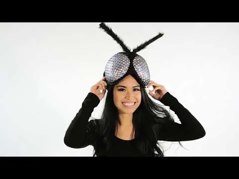 Holographic Fly Eyes Plush Deluxe Headband