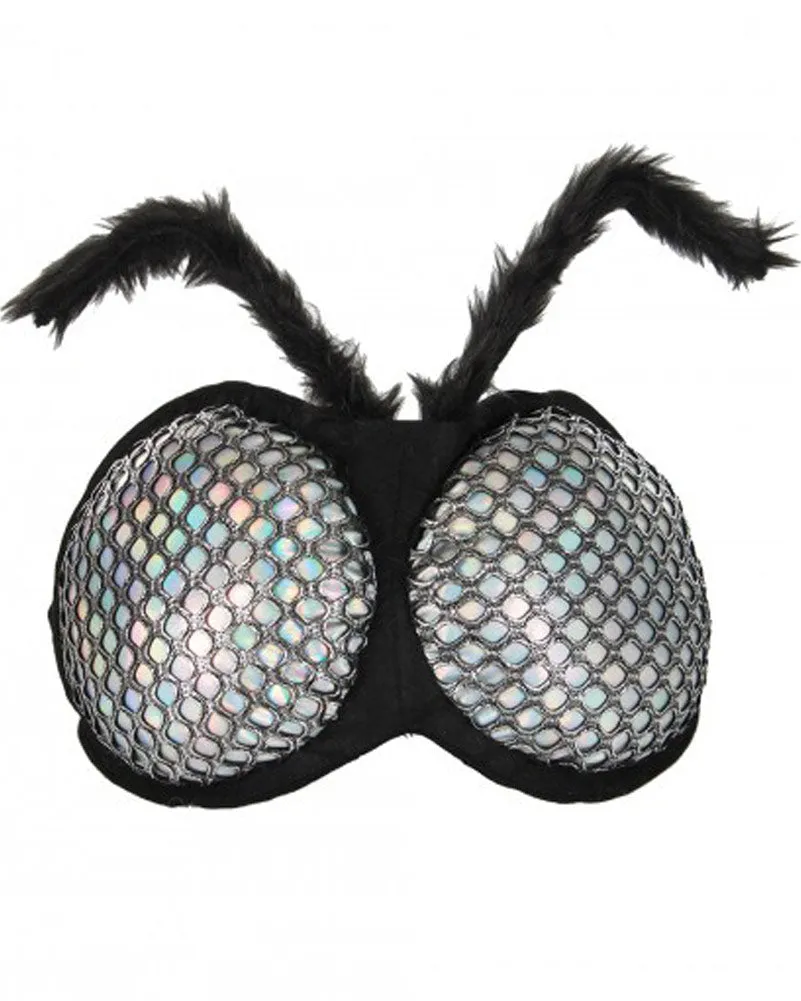 Holographic Fly Eyes Plush Deluxe Headband
