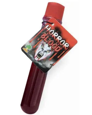 Horror Blood Test Tube