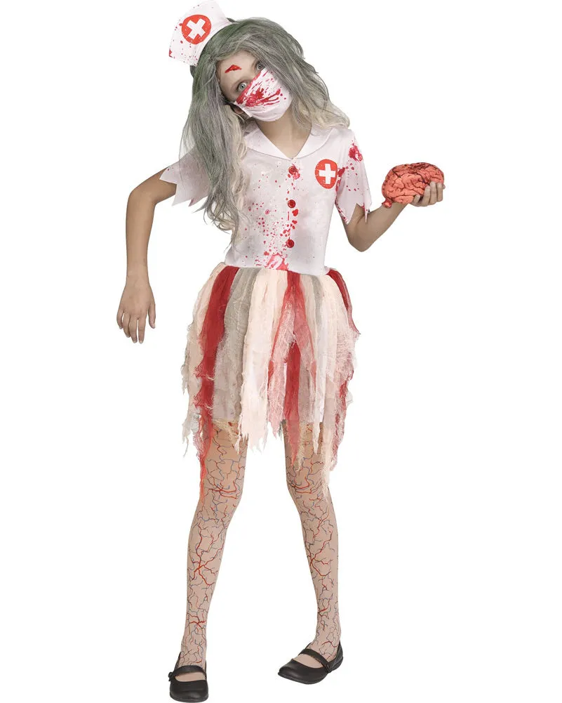 Horror Nurse Girls Costume