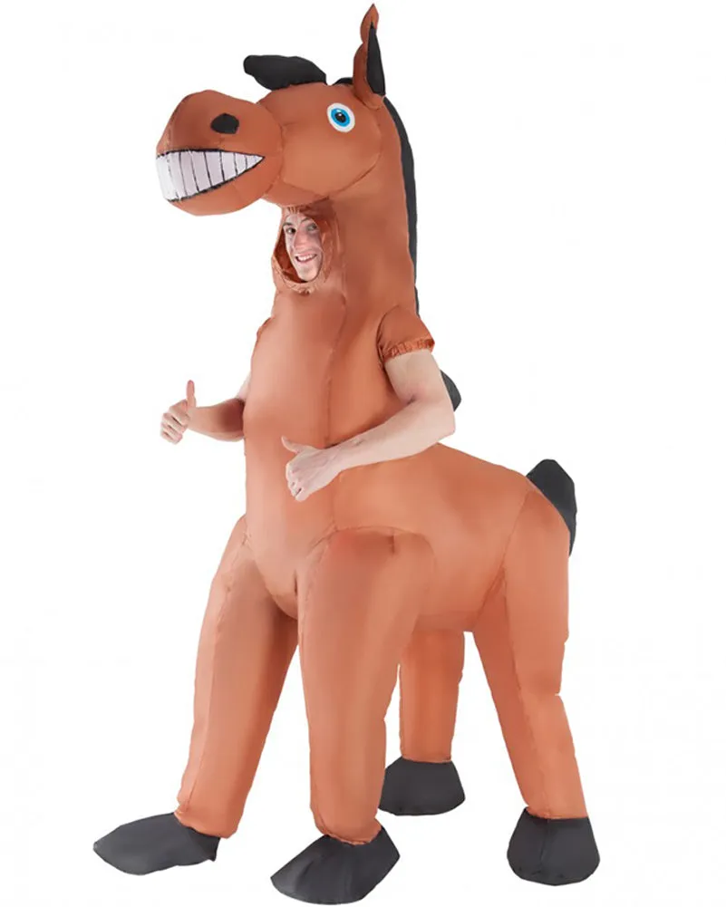 Horse Giant Inflatable Adult Costume