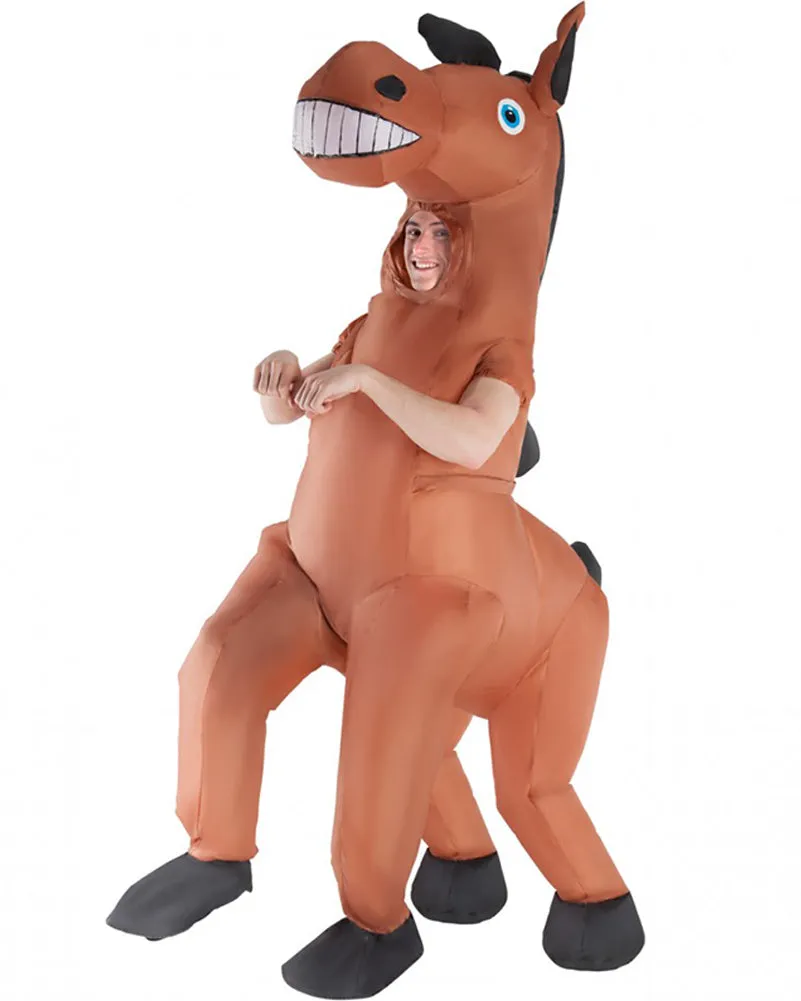 Horse Giant Inflatable Adult Costume