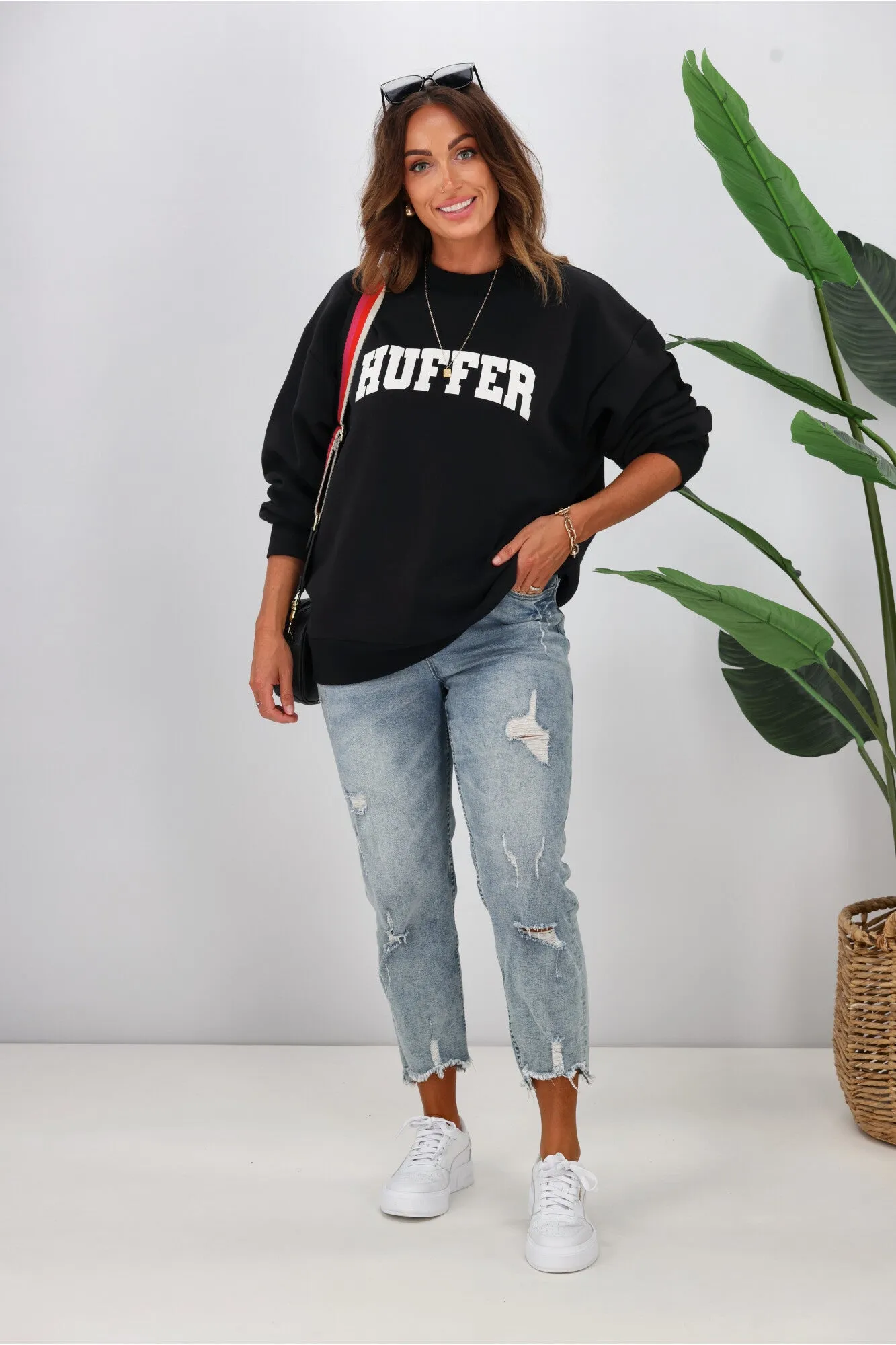 Huffer Easy Crew Black