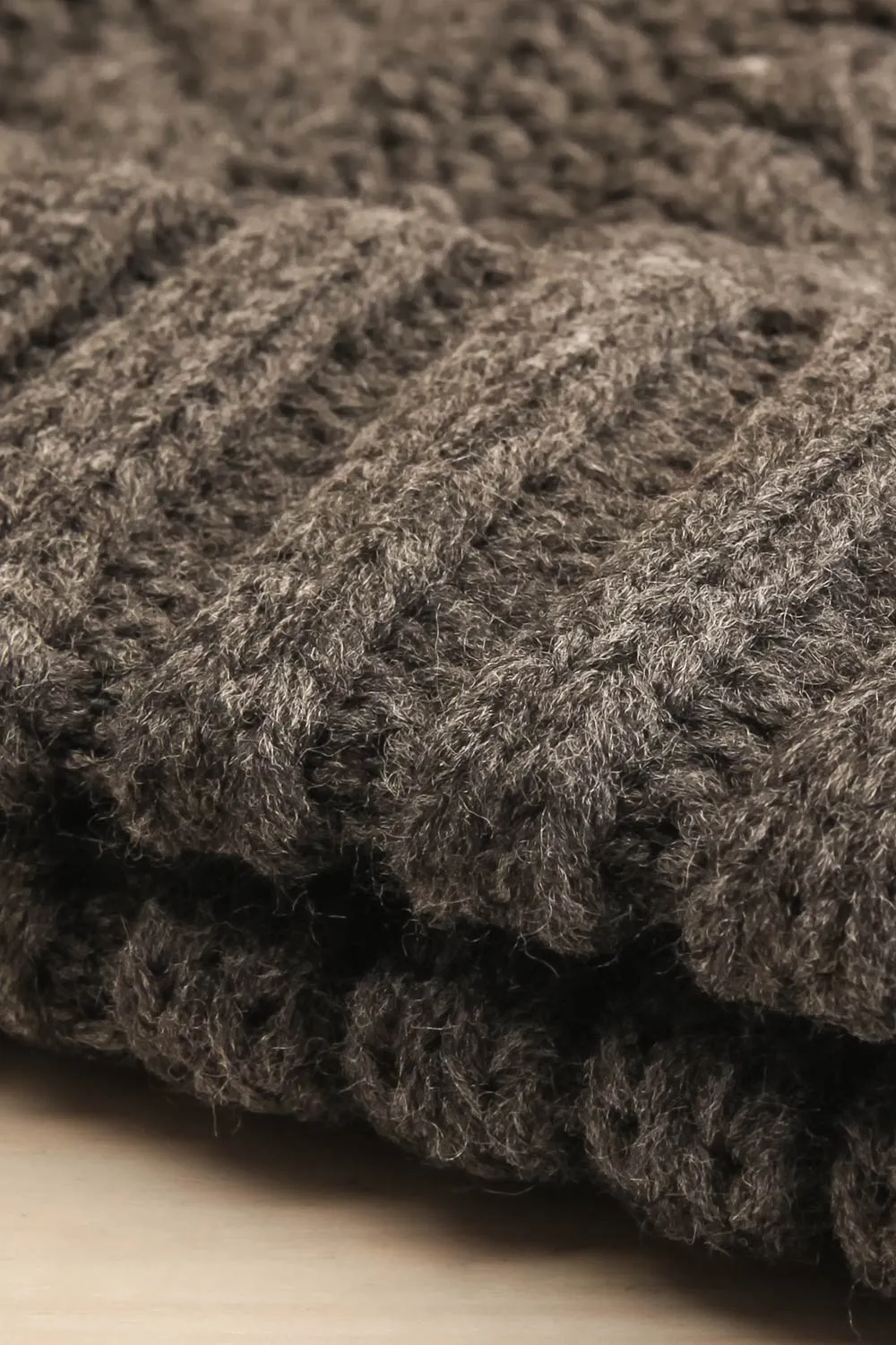 Hydrus Dark Grey | Knit Tuque