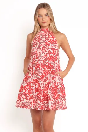 Inara Mini Dress - Red