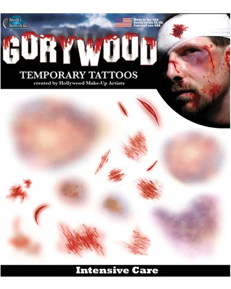 Intensive Care FX Temporary Tattoos