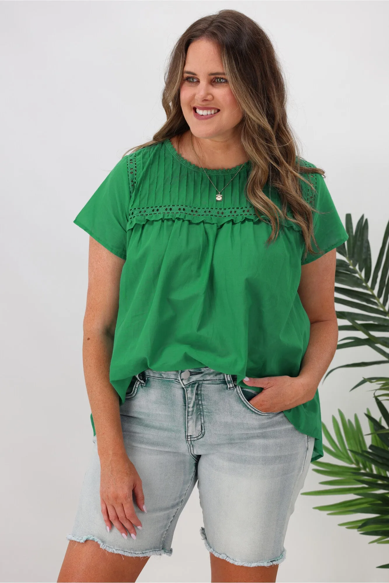 Iris Maxi Liliana Top Green