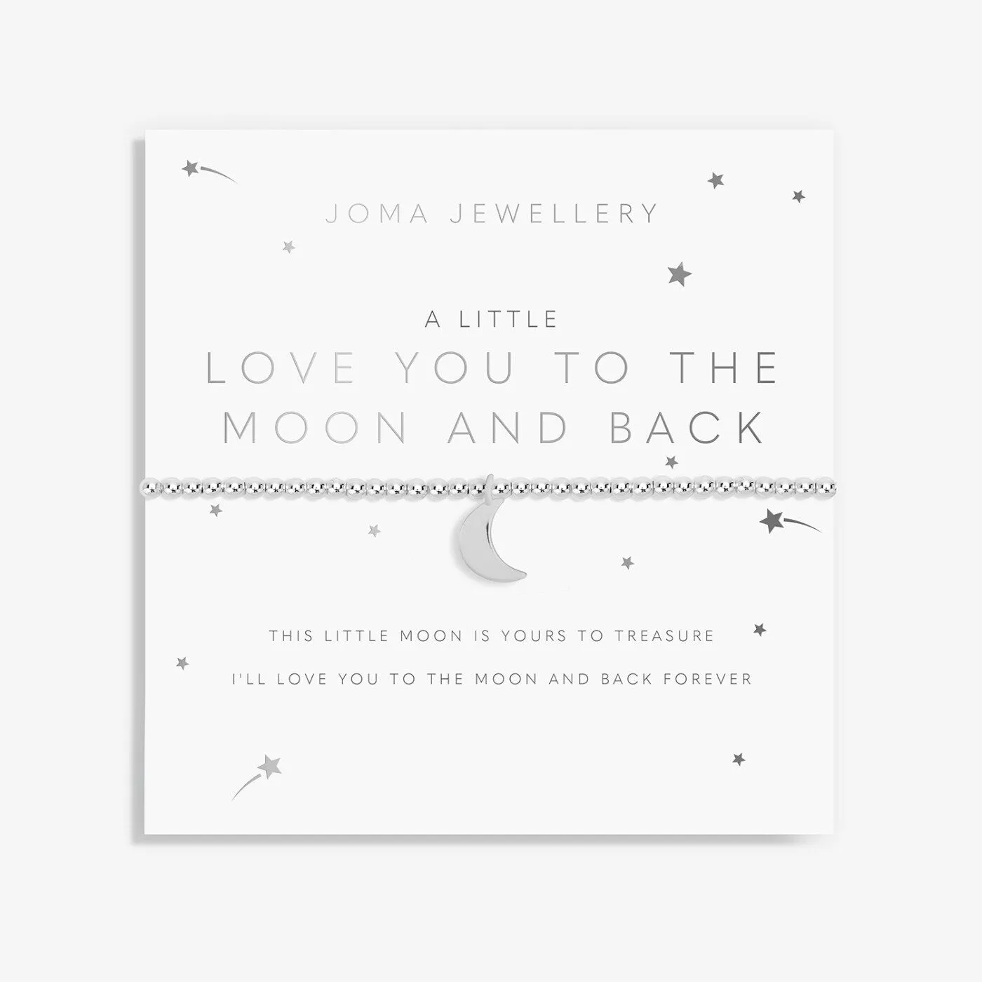 Joma Jewellery Childrens A Little Love You To The Moon And Back Bracelet