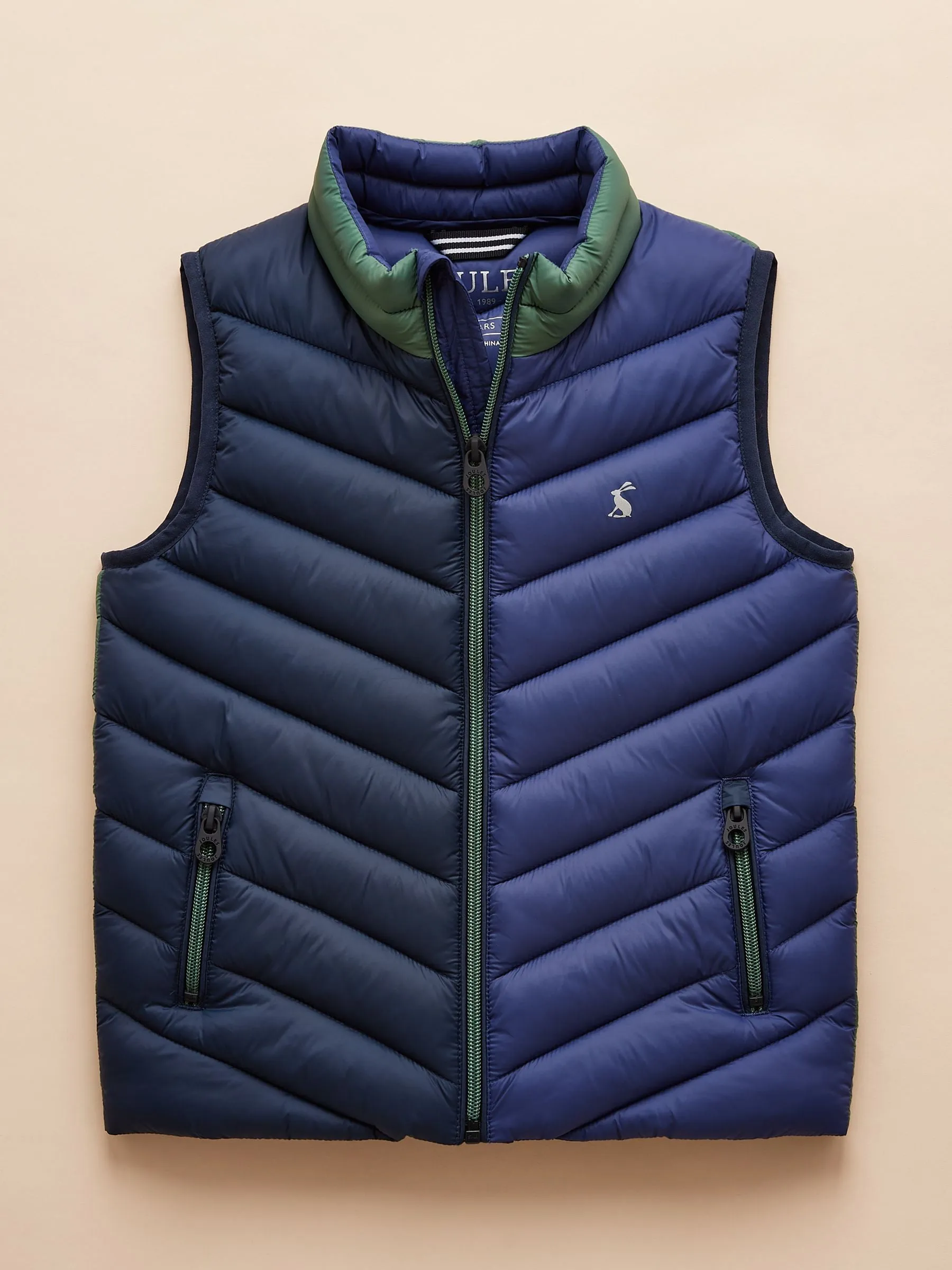 Joules Boys Crofton Showerproof Quilted Gilet