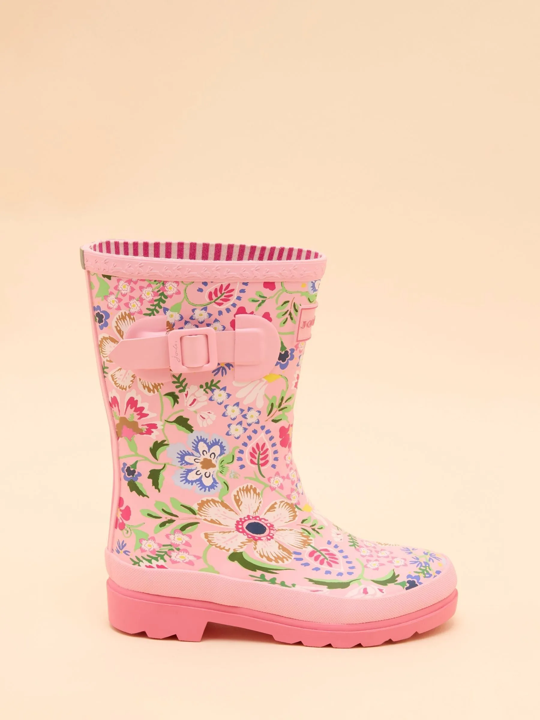 Joules Girls Printed Tall Wellies