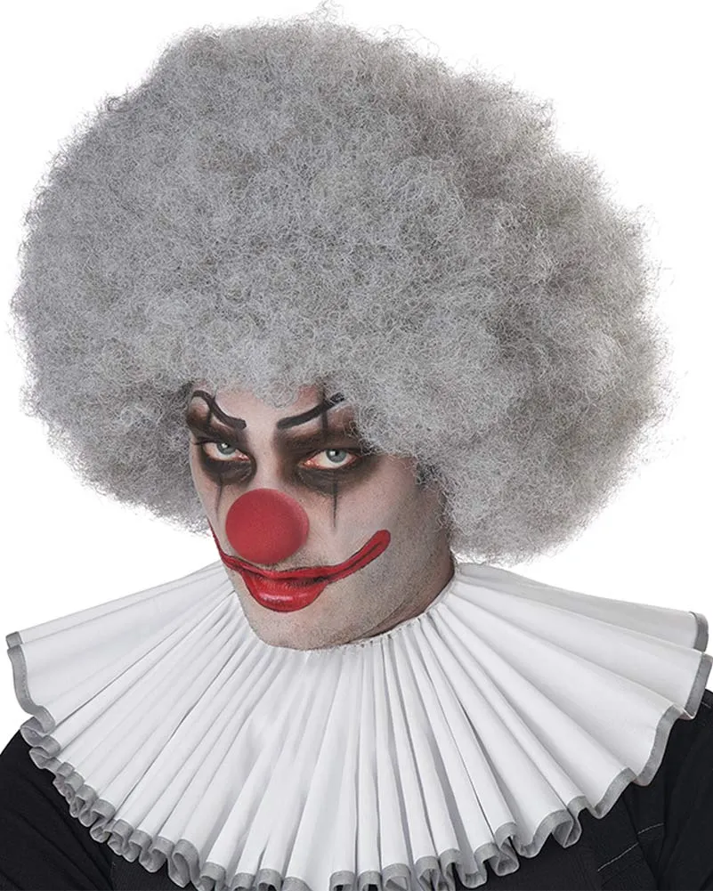 Jumbo Grey Afro Wig
