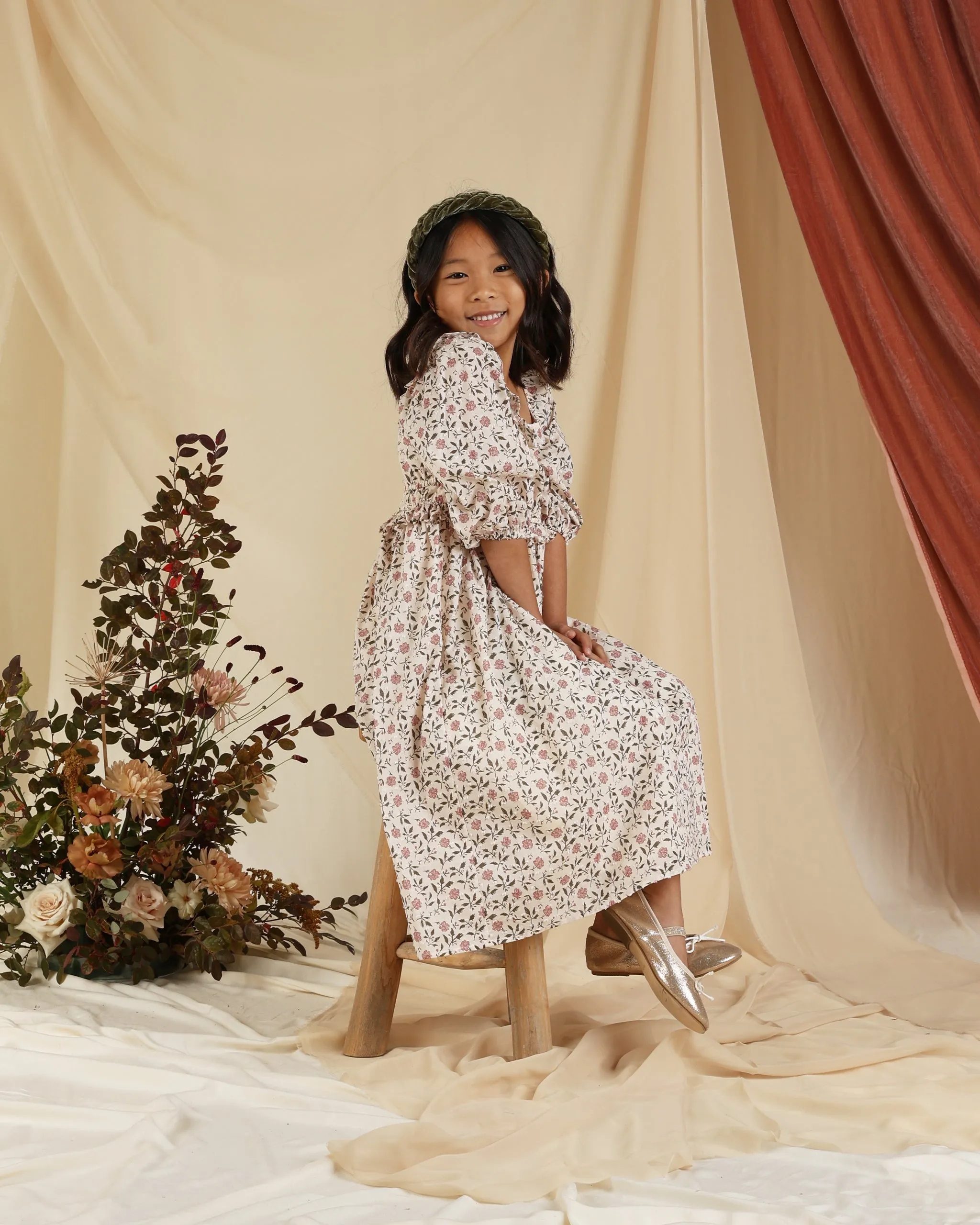 Junie Dress || Poppy Bloom