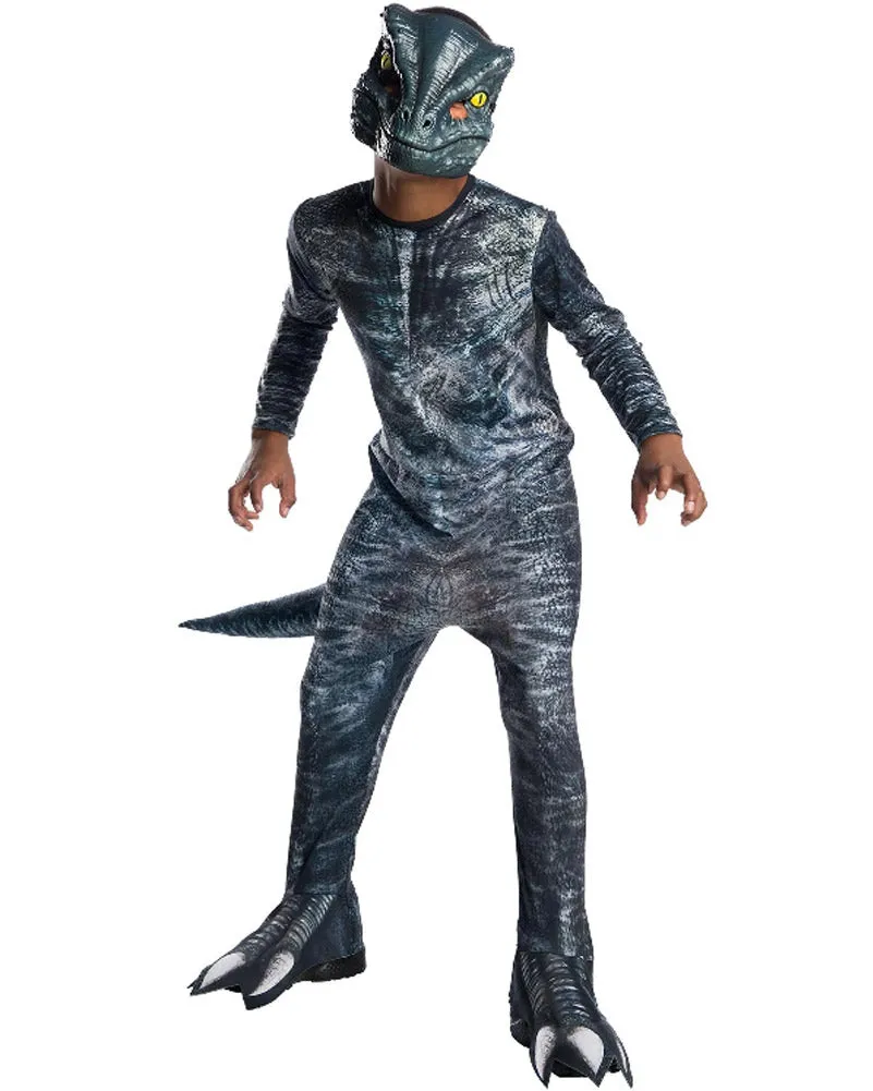 Jurassic World Velociraptor Blue Classic Boys Costume