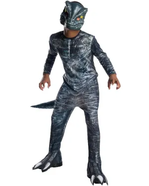 Jurassic World Velociraptor Blue Classic Boys Costume