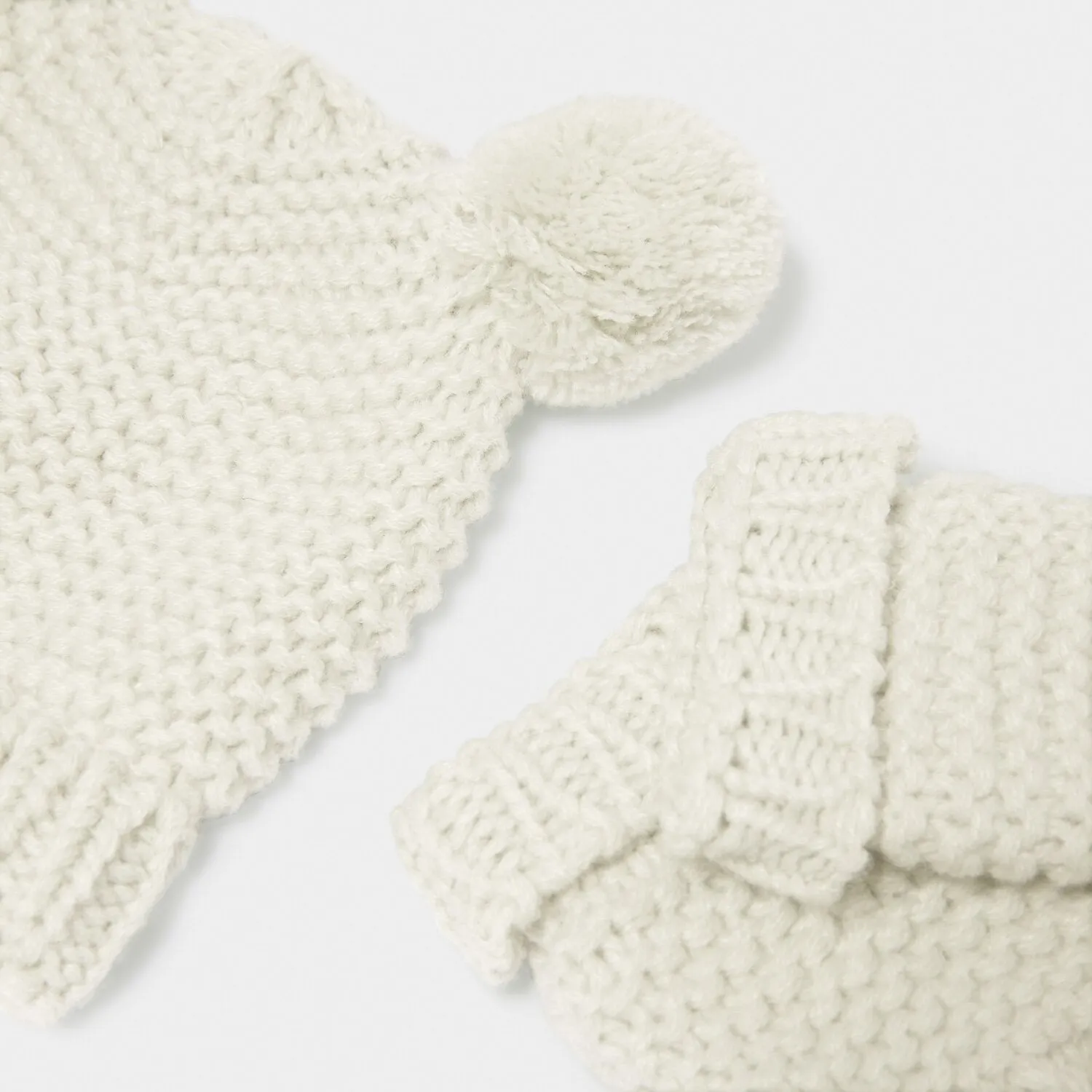 Katie Loxton Knitted Hat & Mittens Set