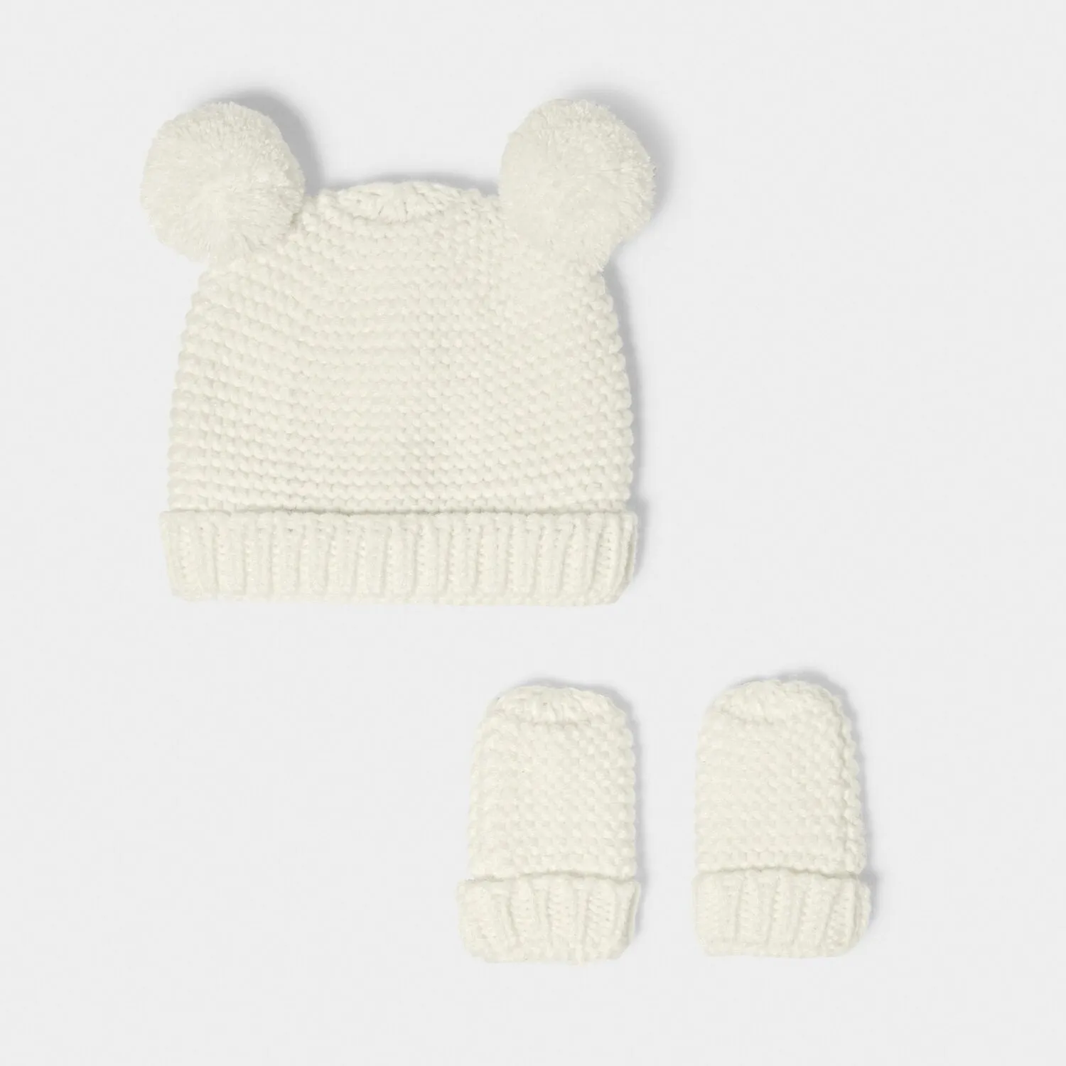 Katie Loxton Knitted Hat & Mittens Set