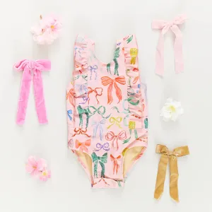 Katniss Suit- Watercolor Bows