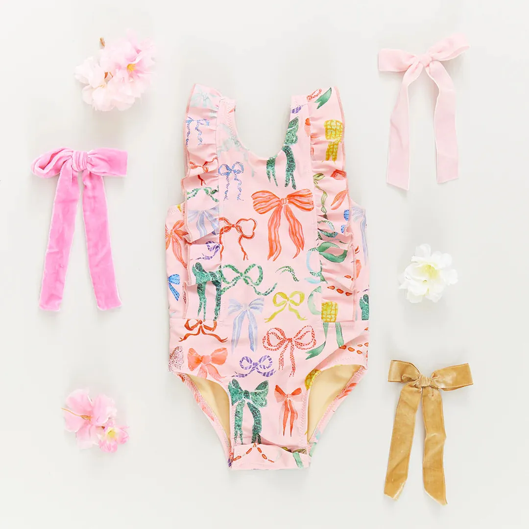 Katniss Suit- Watercolor Bows