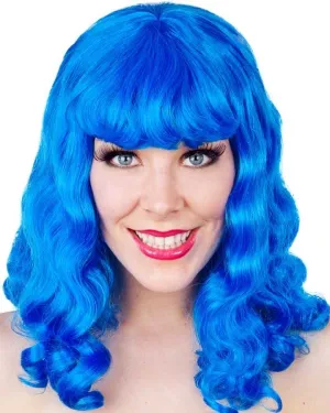Katy Short Blue Wig