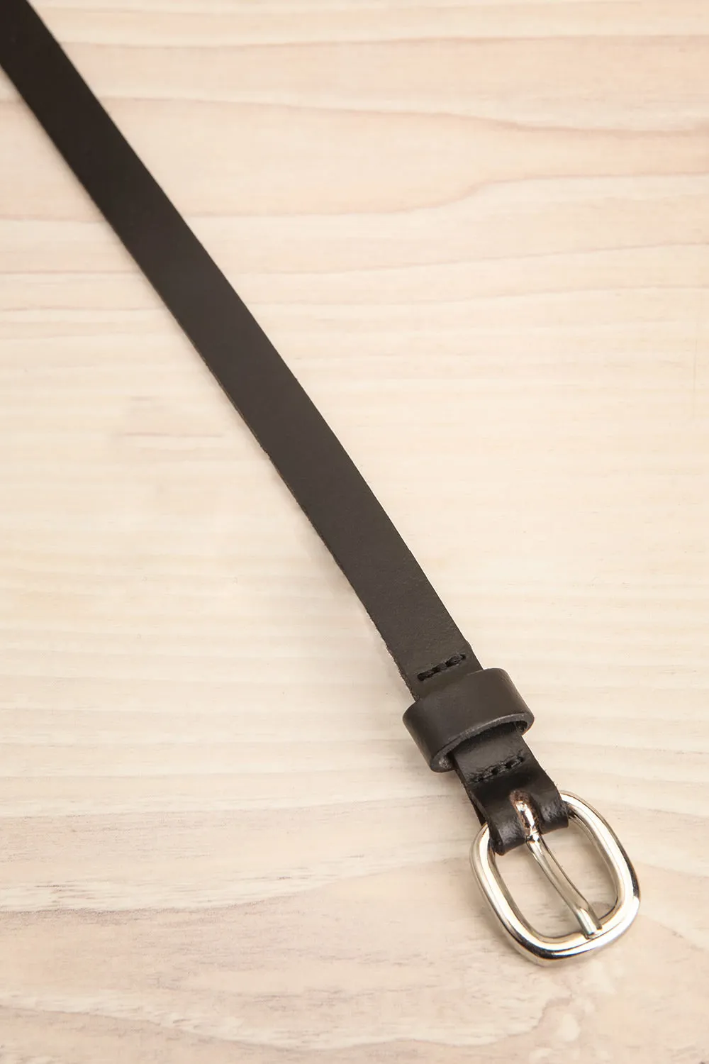 Keala Black | Leather Belt