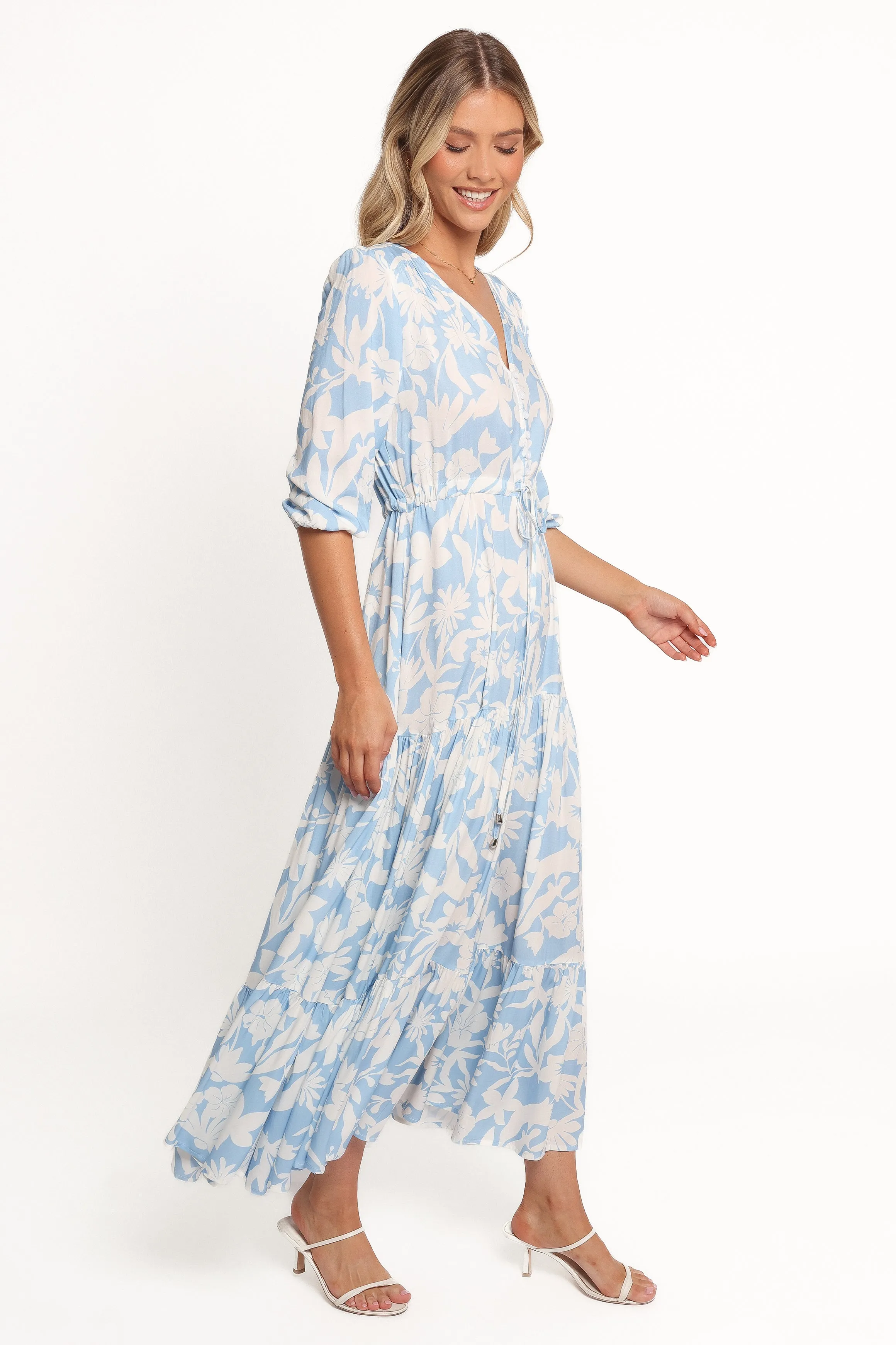 Kelda Dress - Blue Floral