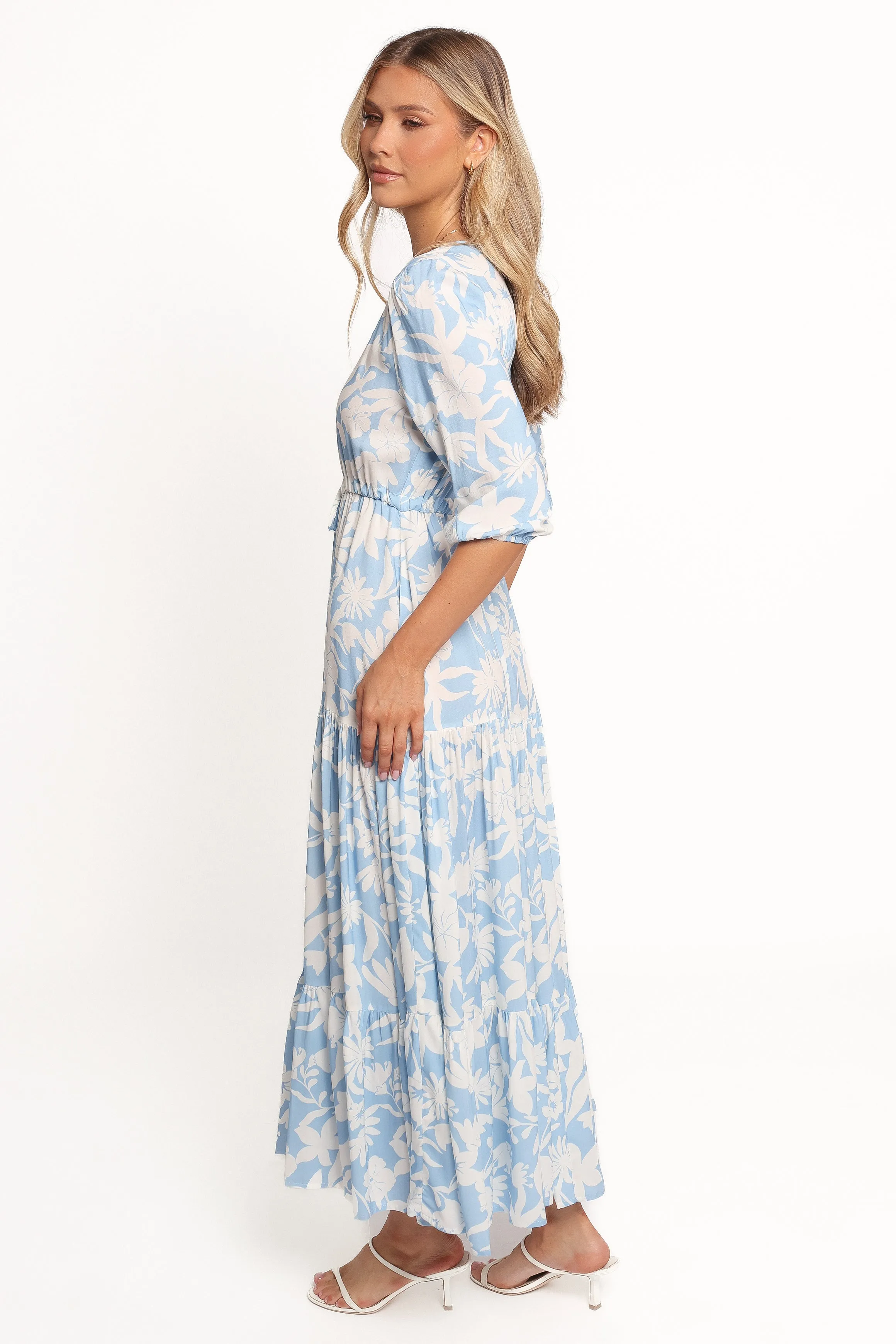 Kelda Dress - Blue Floral