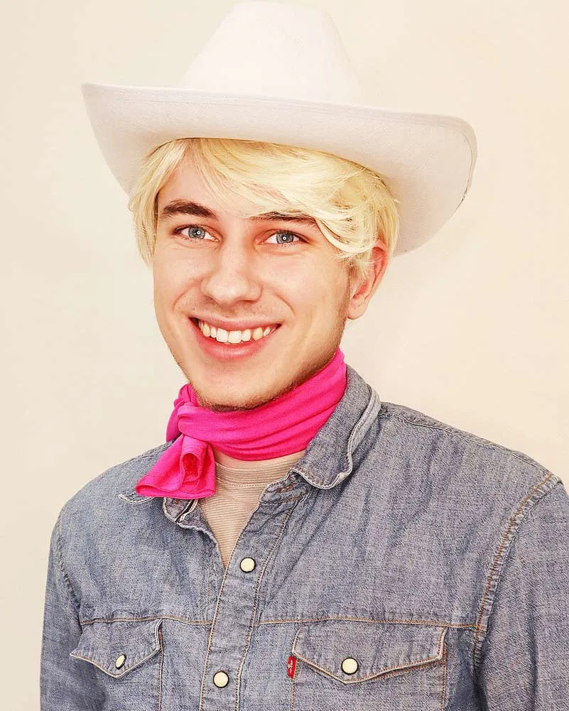 Ken Short Blonde Wig