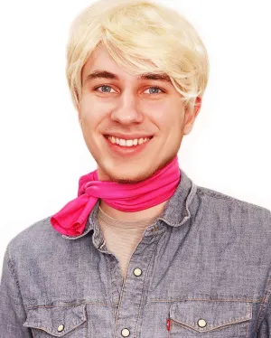Ken Short Blonde Wig