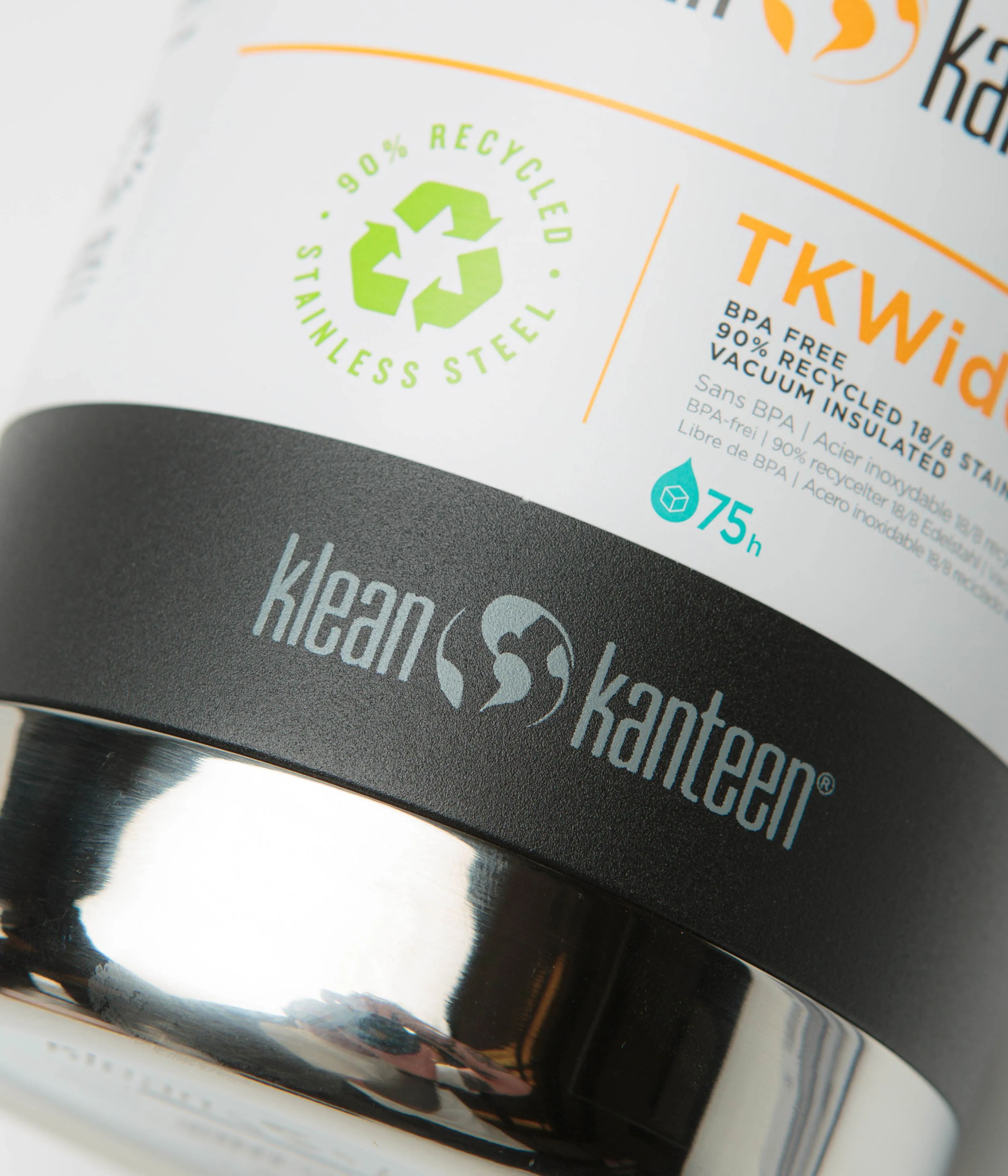 Klean Kanteen TKWide 946ml Insulated Flask - Black